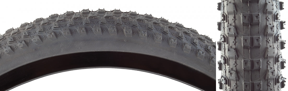 Tire Sunlite Utilit 20X3.0 Black/Bk H5183 Sparrow Wire/30