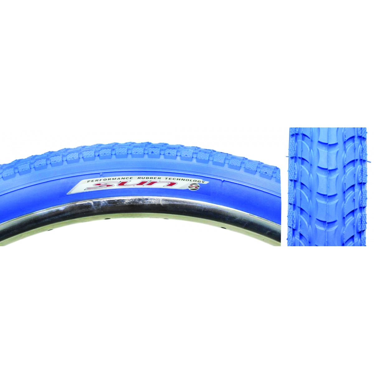 Tire Sunlite 26X2.125 Bu/Blu Cruiser K927 W/Sun Logo Komfort Wire