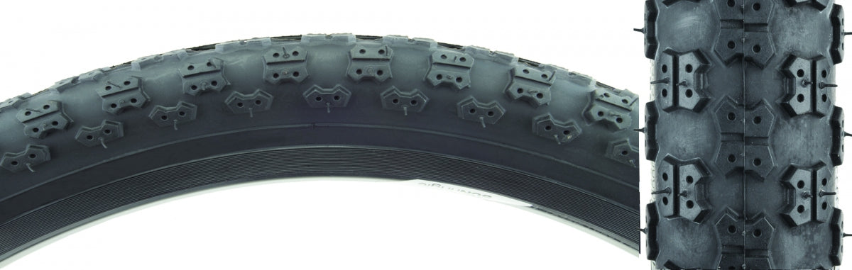 Tire Sunlite 18X2.125 Black/Bk Mx3 K50 Wire