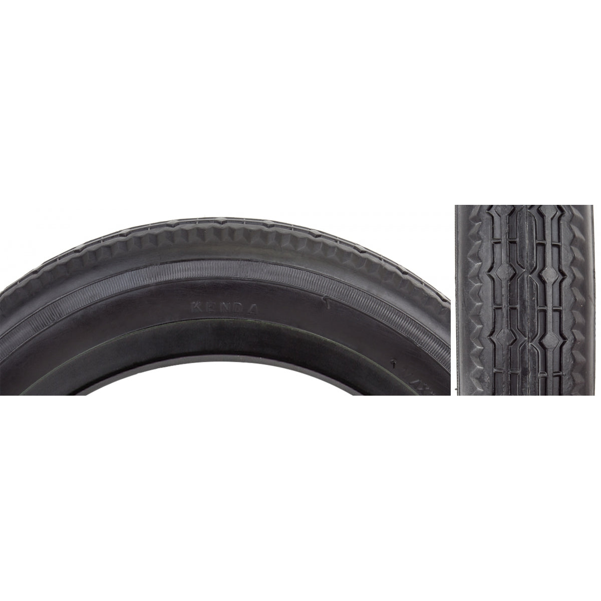 Sunlite Street Tire 12-1/2 x 2-1/4 Black Wire Bead