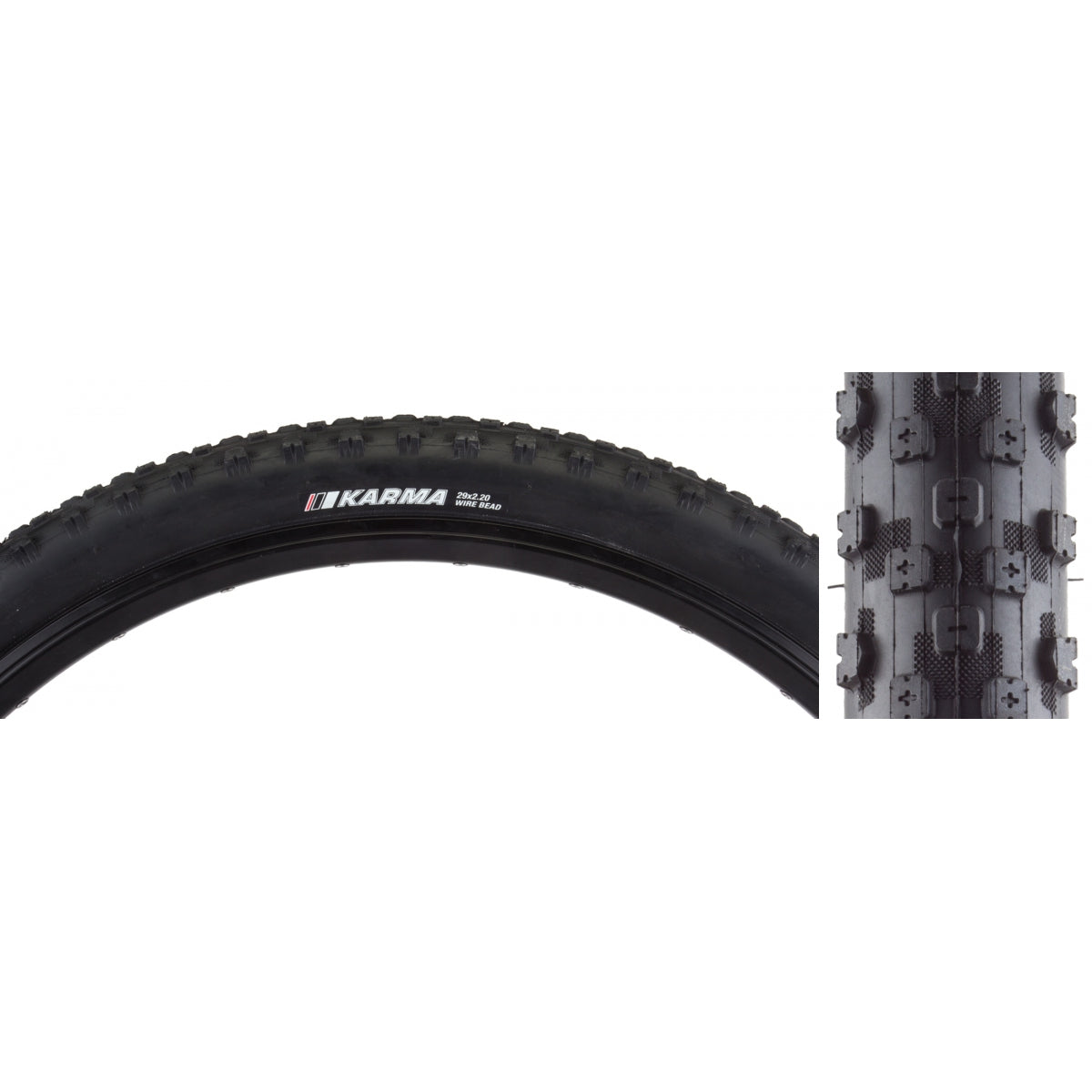 Tire Ken Karma Sport 29X2.2 Black/Bk L3R-Pro/60 Wire 50Psi