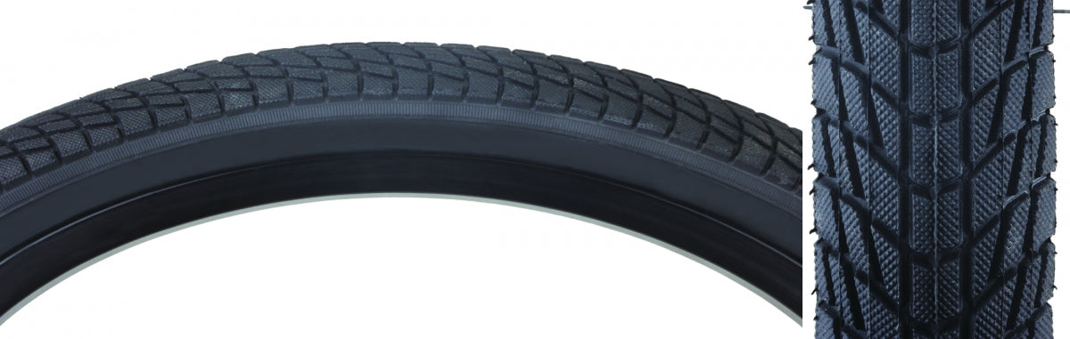 Tire Sunlite 20X1.95 Black/Bk Kontact K841 Wire