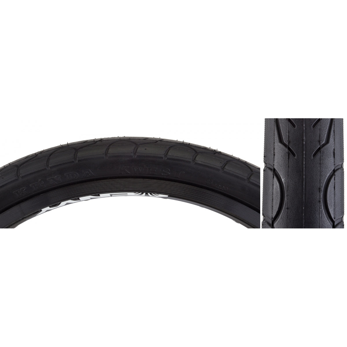 Tire Sunlite 20X1.5 Black/Bk Kwest 60Lbk193 Wire