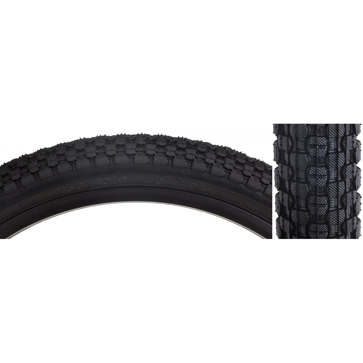 Tire Sunlite 20X1.95 Black/Bsk Krad K905 Wire