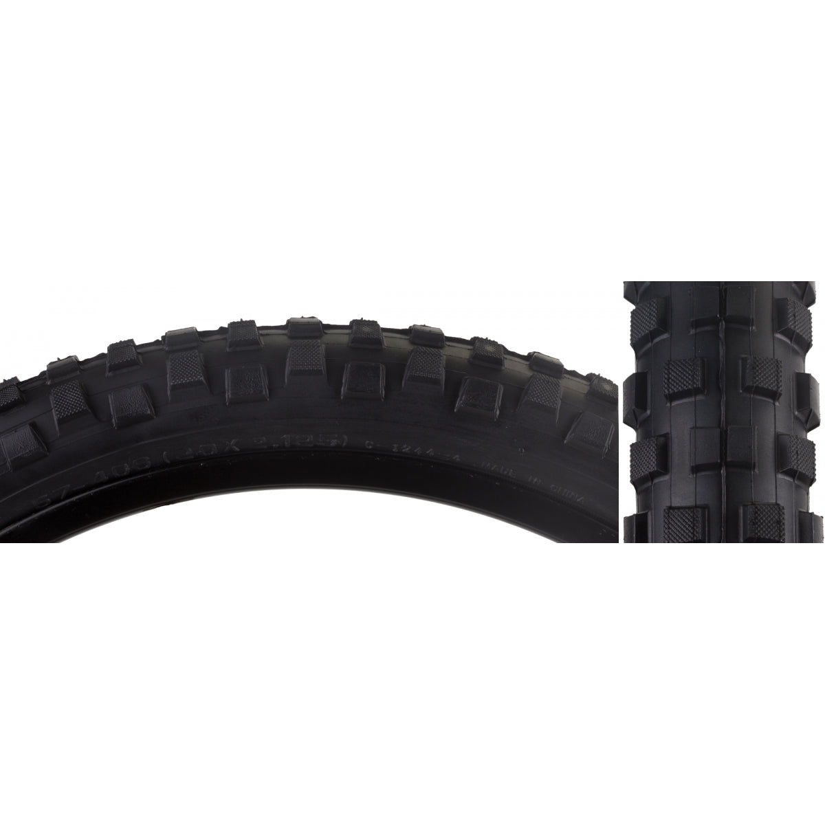 Tire Sunlite 20X2.125 Cst1244 Black/Bsk Caesar Wire