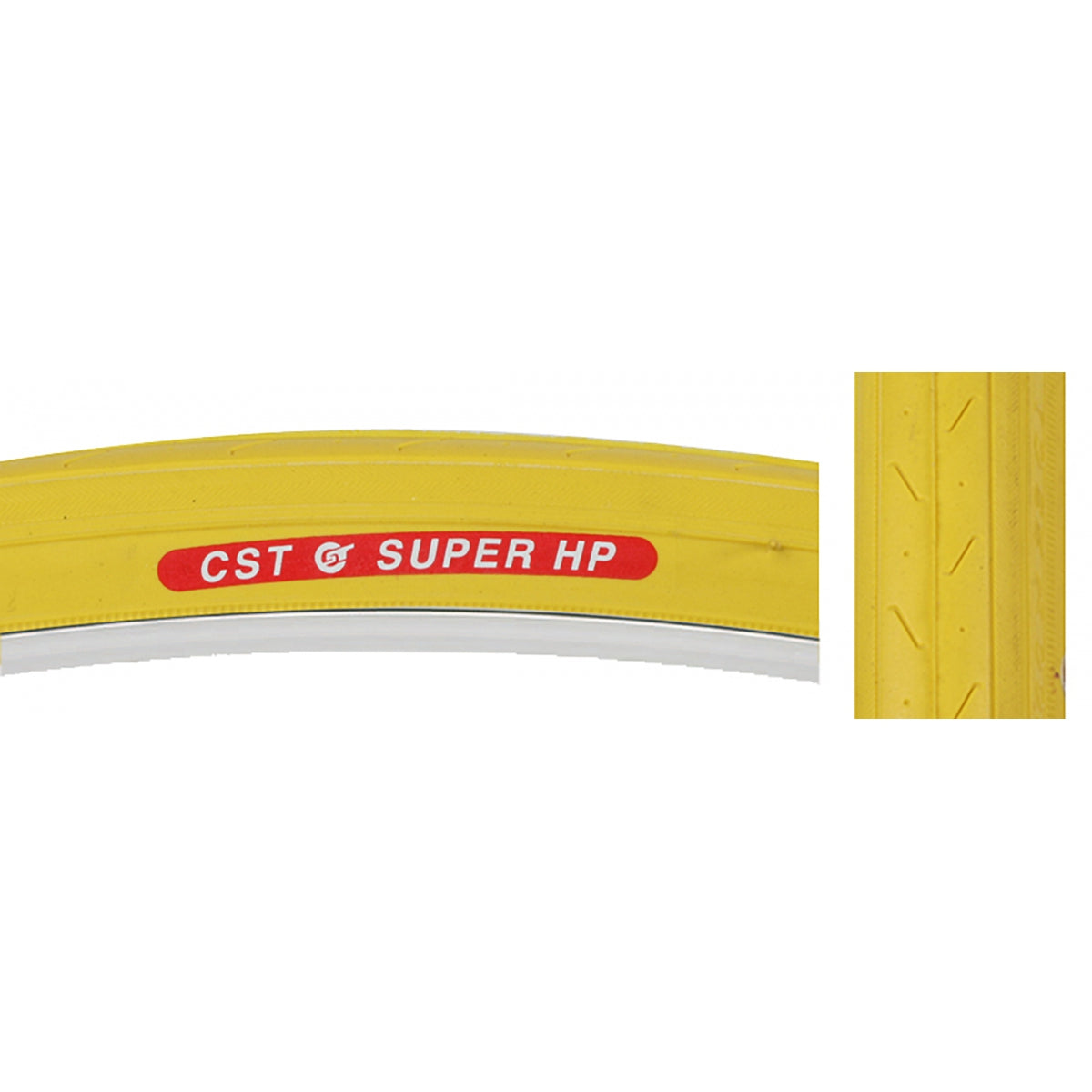 Tire Sunlite 27X1-1/4 Cst740 Yl/Yel S-Hp Wire