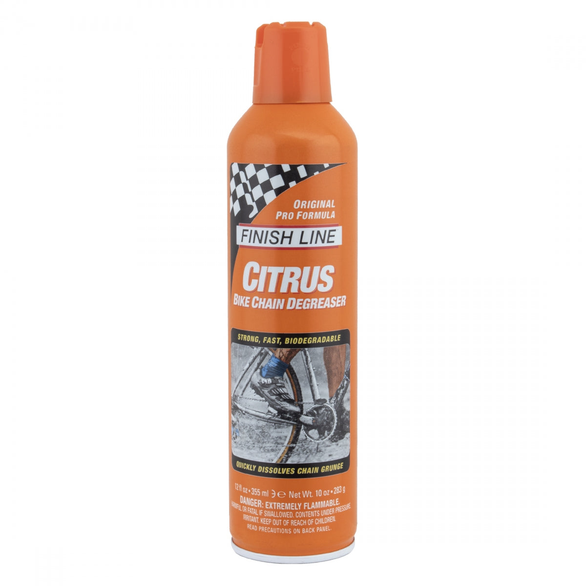 Finish Line Citrus Bike Degreaser 10 Oz, 10 Oz, Aerosol