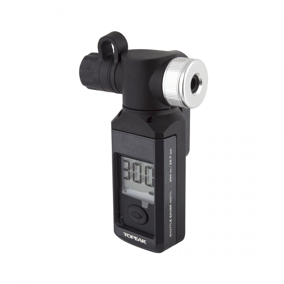 Topeak Digital Shuttle Gauge Tire & Tube Tools, Digital Tire Gauge, 102g, Black