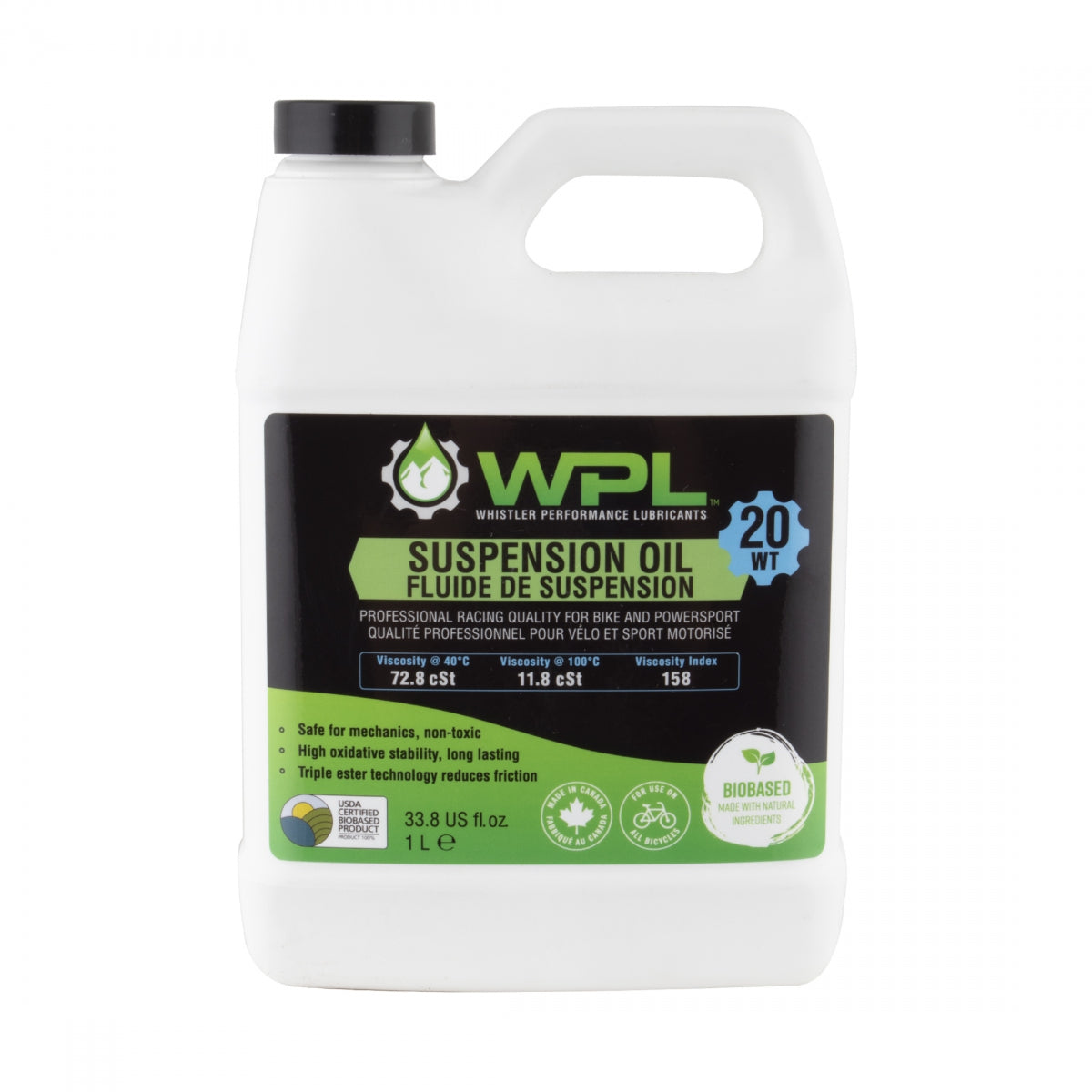 Shock Oil Whistler Wpl 20Wt 1L Suspension Oil
