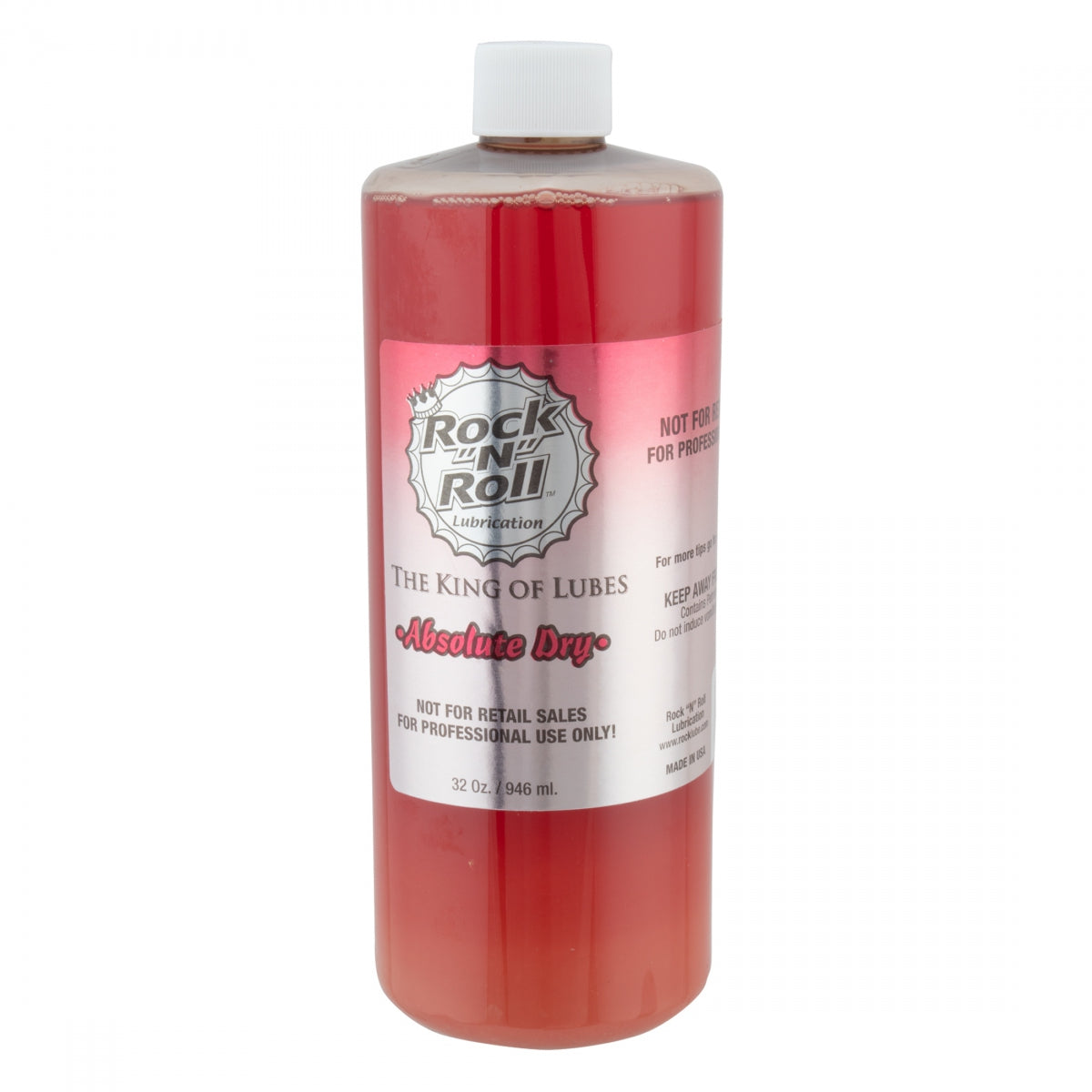 Rock N Roll Absolute Dry Refill Lubricant, 32 Oz, Refill Bottle