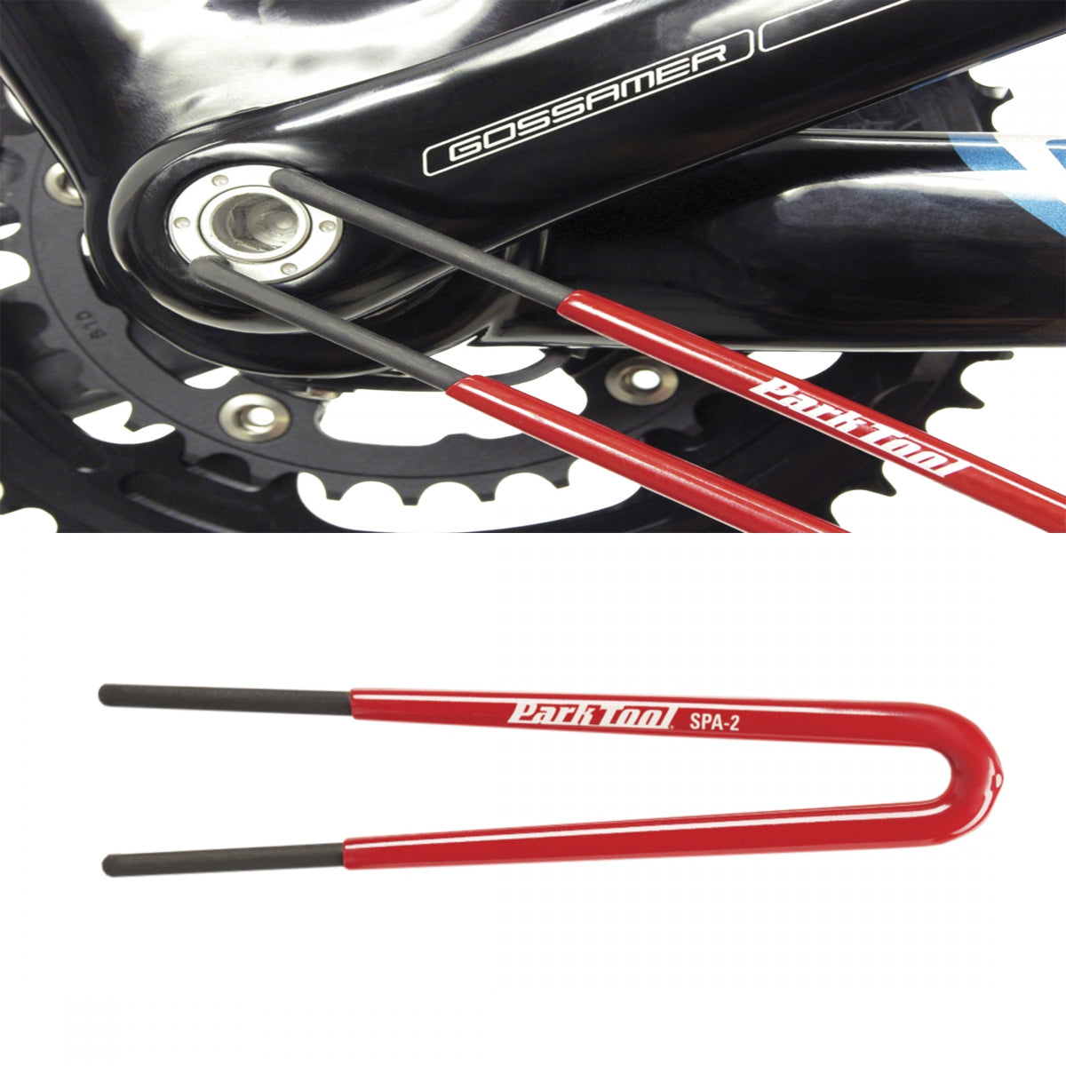 Park Tool #SPA-2 Pin Spanner, 2.3mm Pin, Red