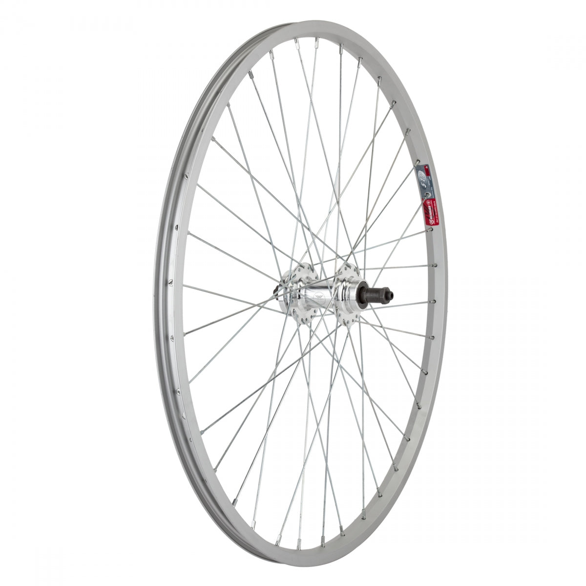 Weinmann 519 MTB Mountain Bike Rear Wheel Silver 36 Spoke 6 Bolt Disc Brake Quick Release 5/6/7 Speed Freewheel