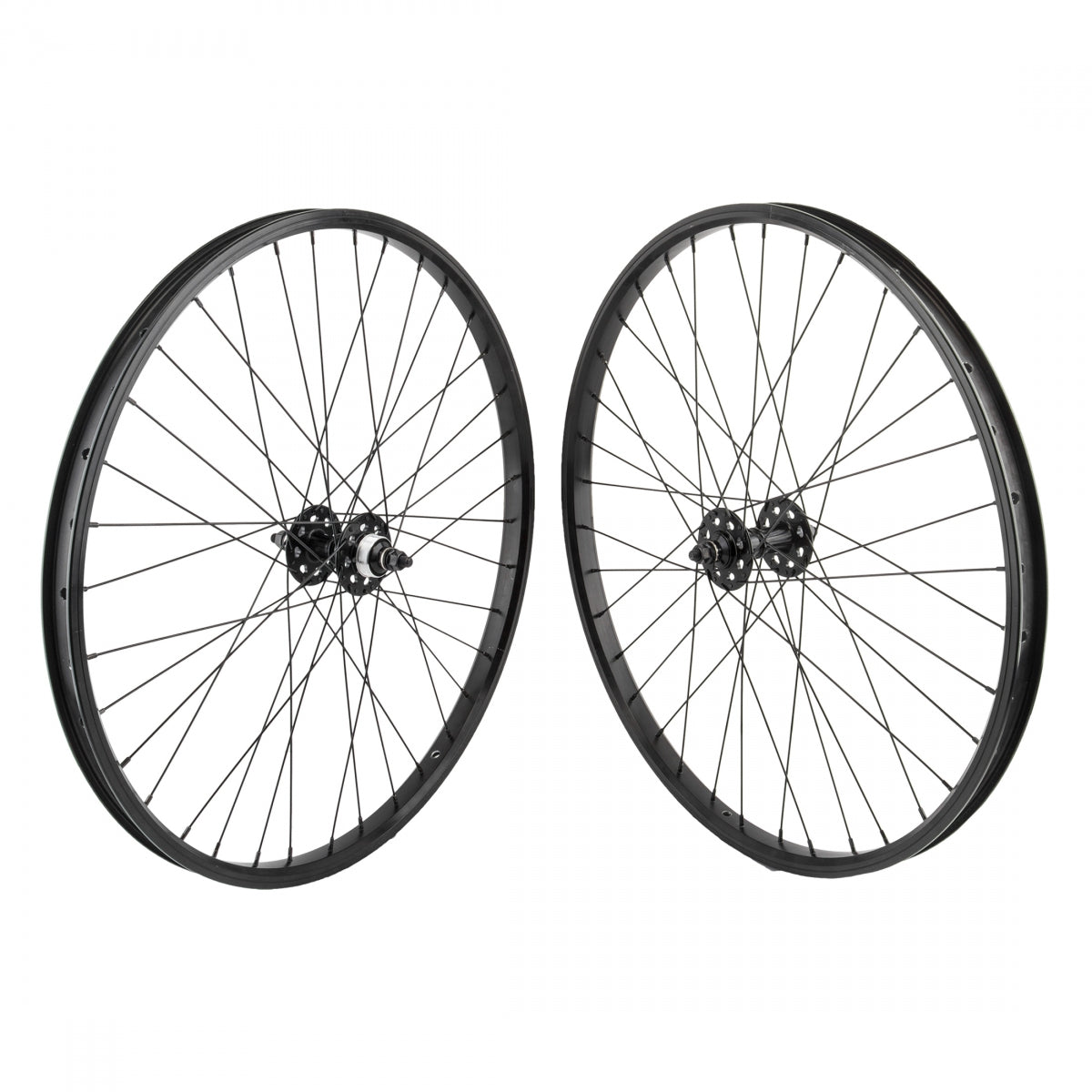 Wheelset 26 Inch 559x24 SE BIKES Black Single Speed Freewheel SEAL 3/8 110mm DTI2.0BK