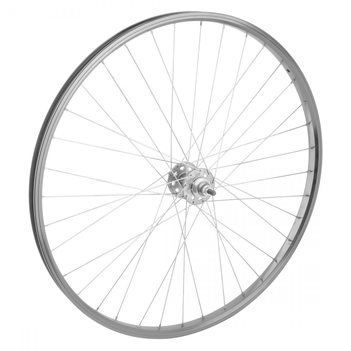 SE Bikes 29" J24SG BMX Rear Bicycle Wheel, Silver Double Wall Rim, 36 Spoke