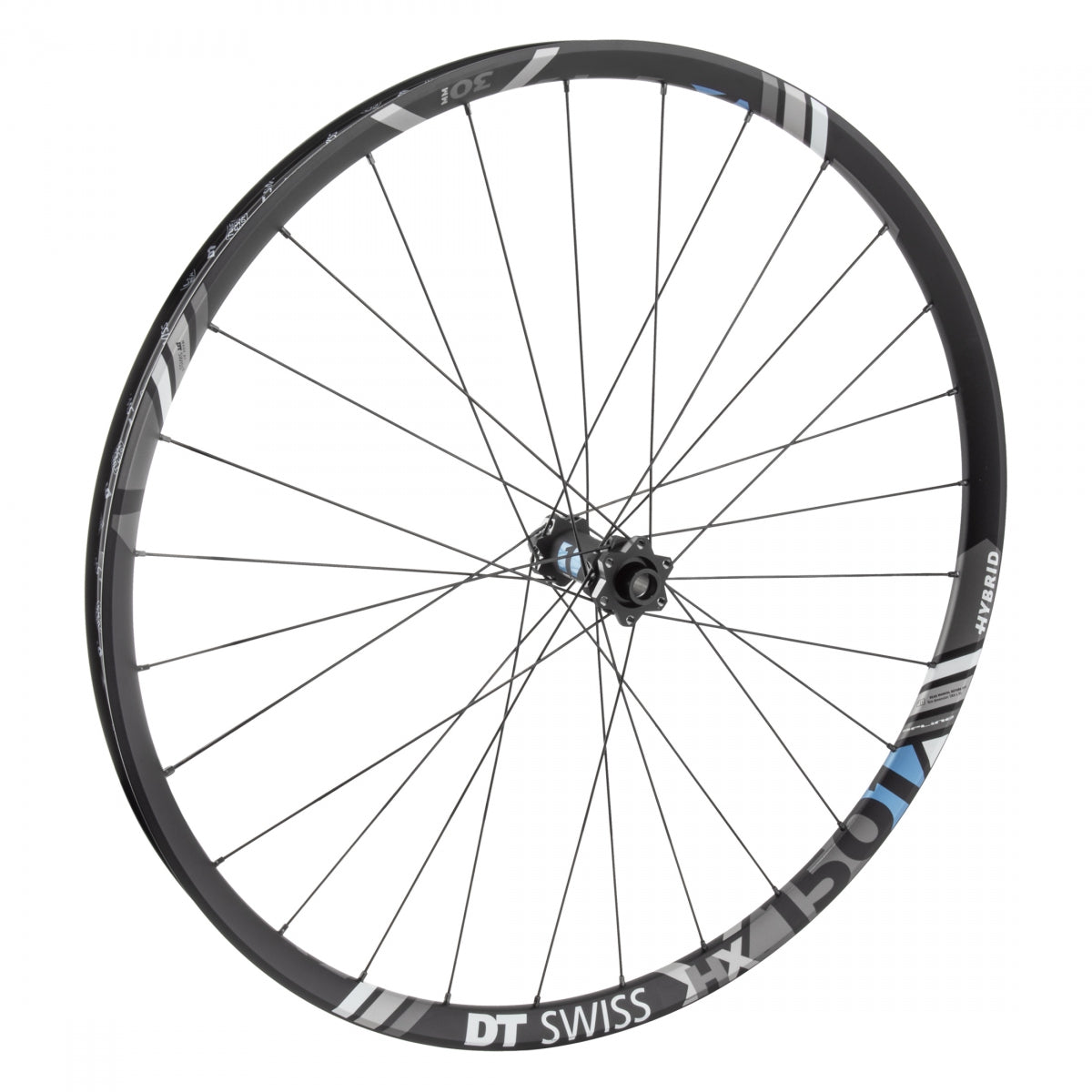 Wheel Front Dt Swiss 27.5 584X30 Hx1501 Spline 110X15Mm ta 6 Bolt Tubeless Boost