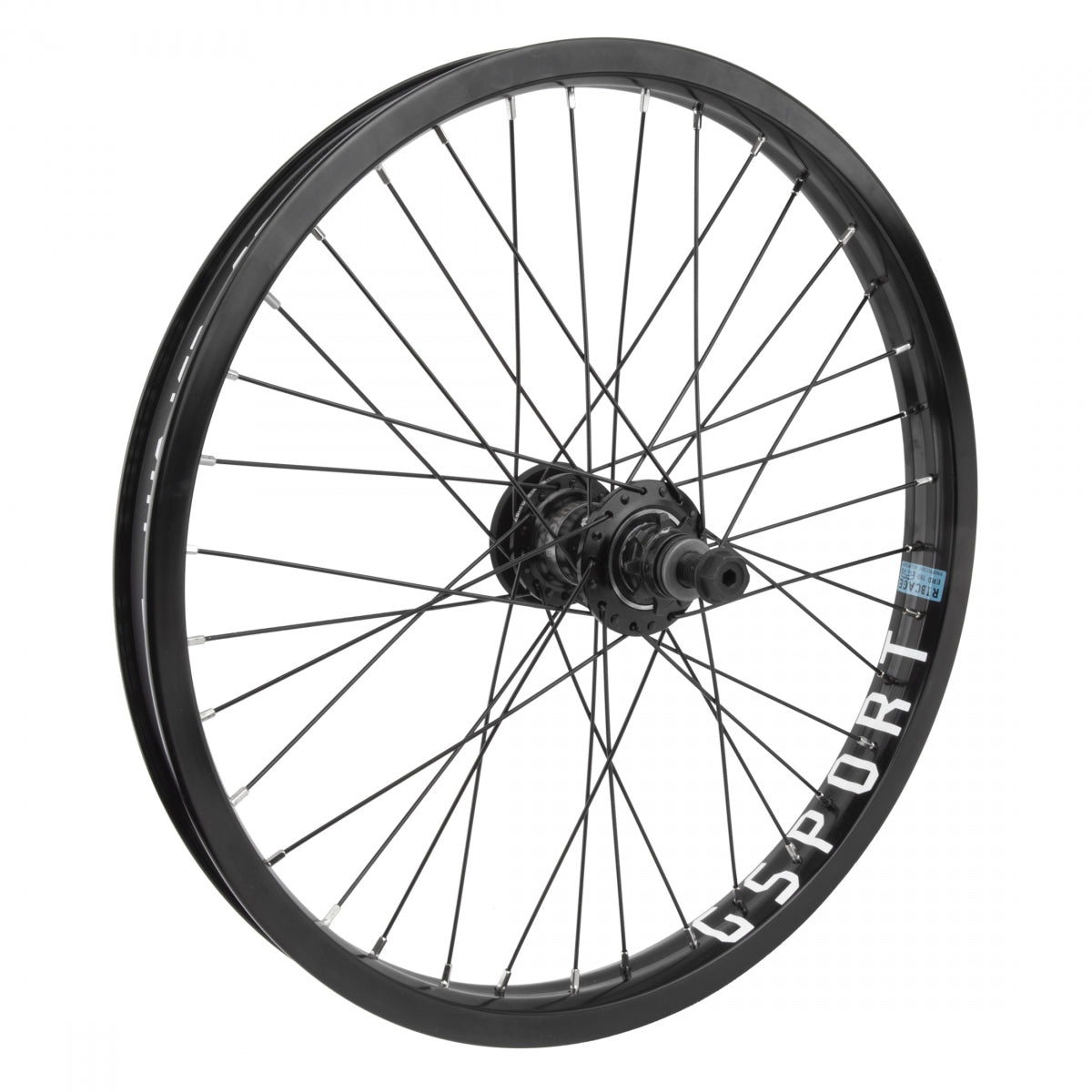 Wheel Rear Odyssey Ribcage Clutch V2 36 9T Rhd 14Mm Bk/Bk