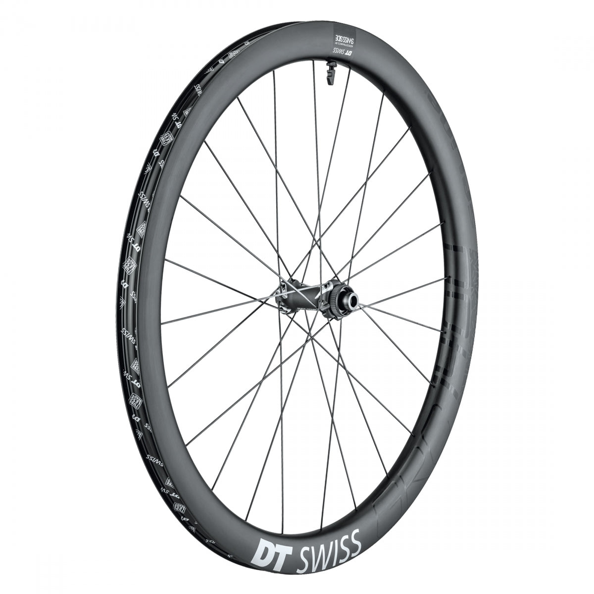 Wheel Front Dt Swiss 650B 584X24 Grc1400 Spline 42100X12Mm Thru Axle Centerlock Tubeless