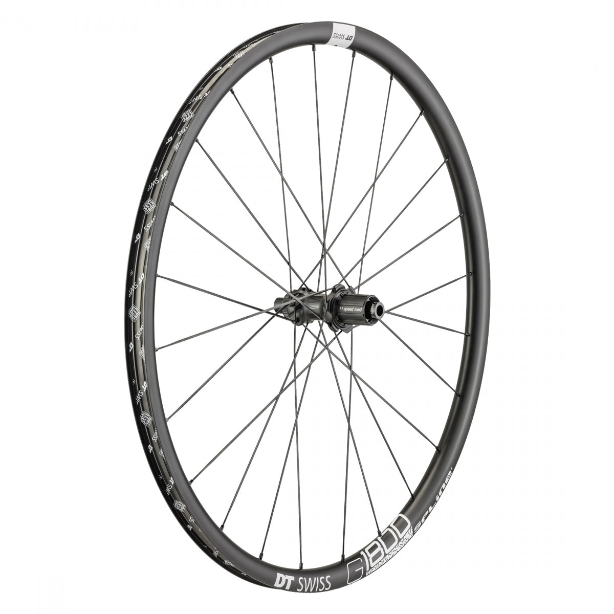 DT Swiss G 1800 Rear Wheel - 650b, 12 x 142mm, Center-Lock, HG 11, Black