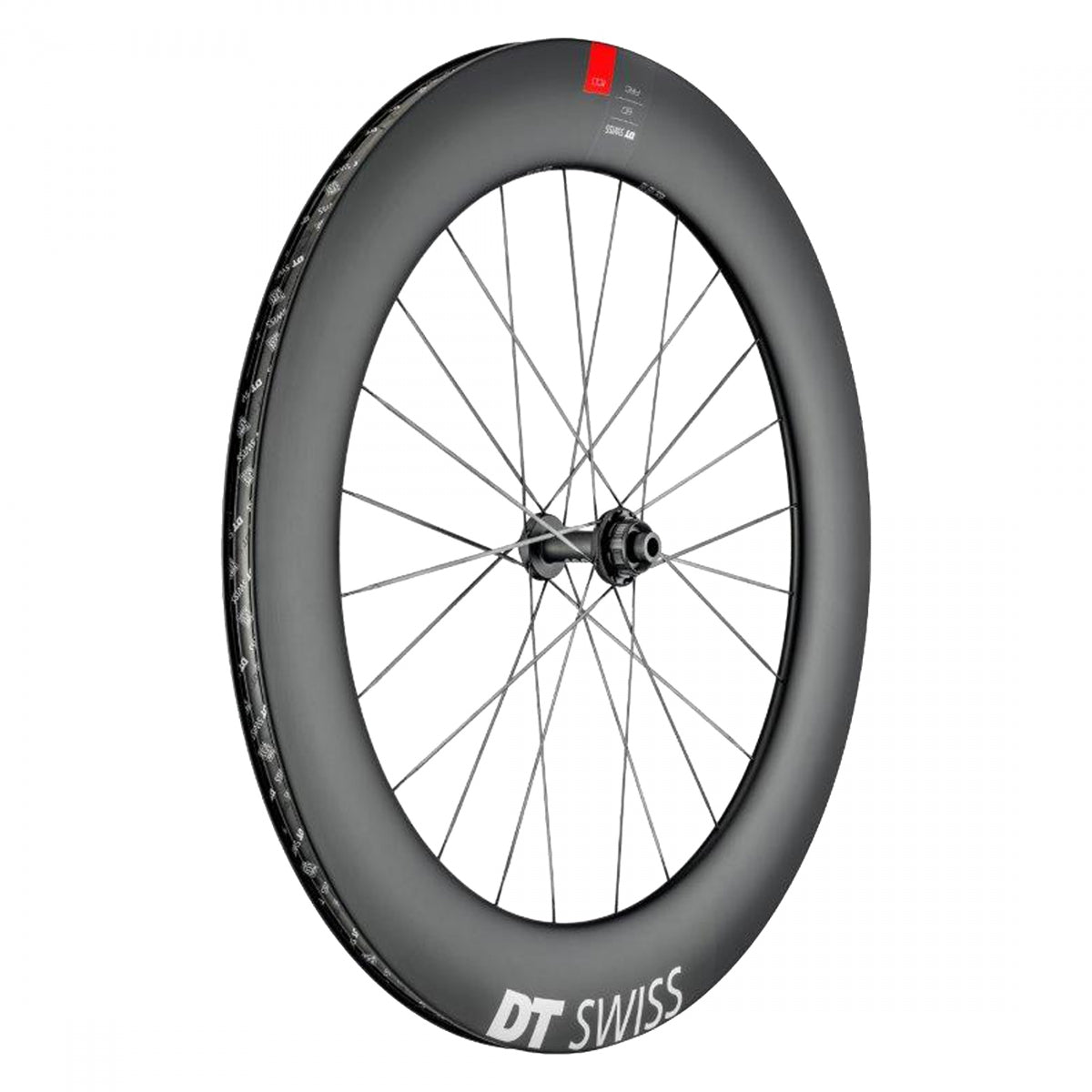 Wheel Front Dt Swiss 700 622X20 Arc1100 Wide Dicut80 100X12Mm Thru Axle Centerlock Tubeless (L)