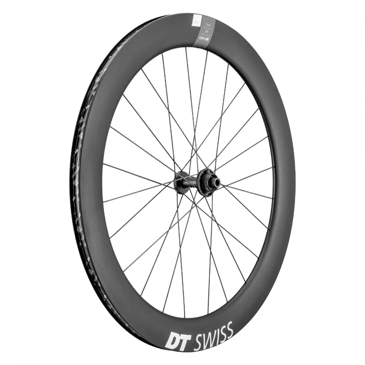 Wheel Front Dt Swiss 700 622X20 Arc1400 Wide Dicut62 100X12Mm Thru Axle Centerlock Tubeless (L)