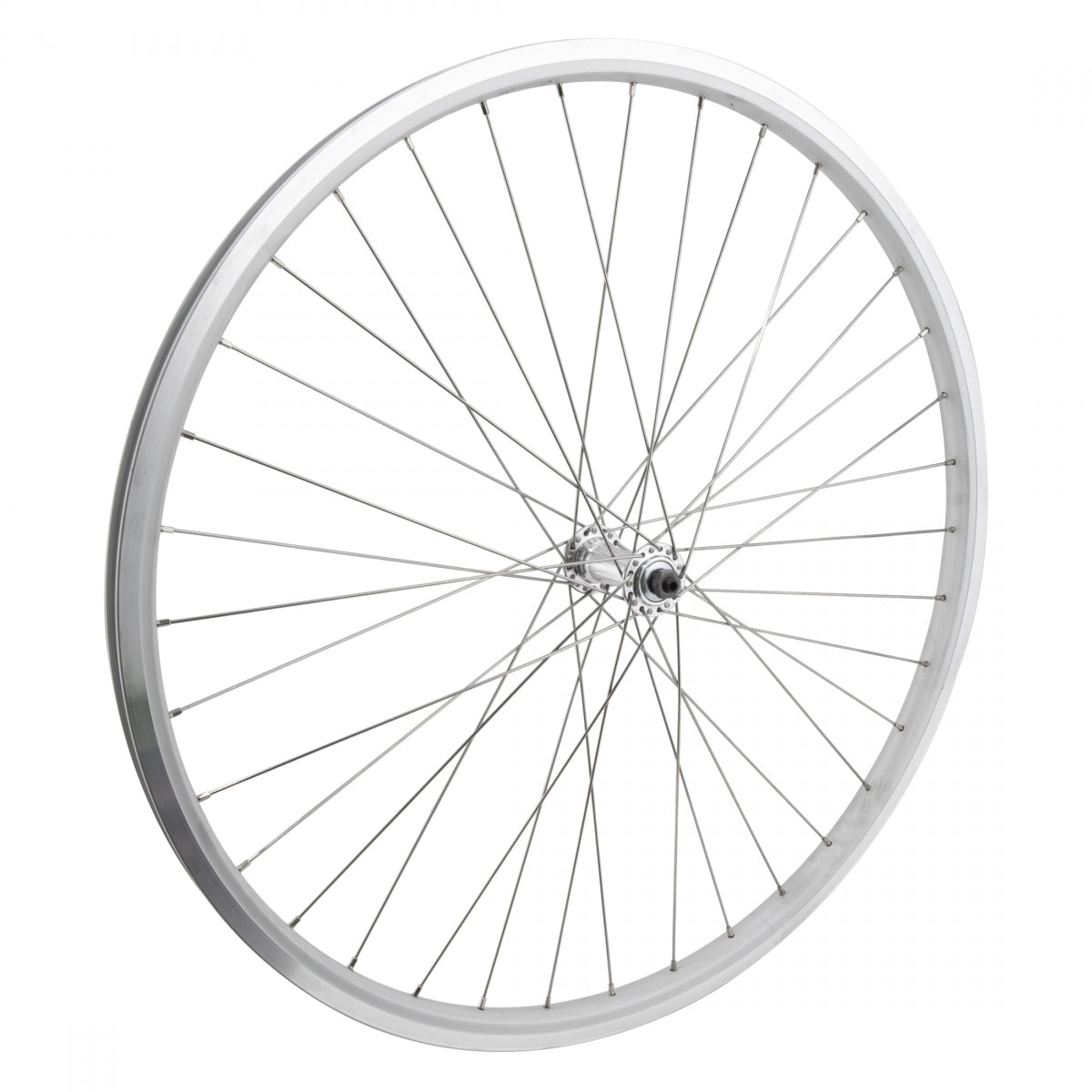 700C Mavic CXP Elite Alloy Road Front Bicycle Wheel, Silver Double Wall Machined Sidewall Rim, 32 Spoke, QR, 622x15