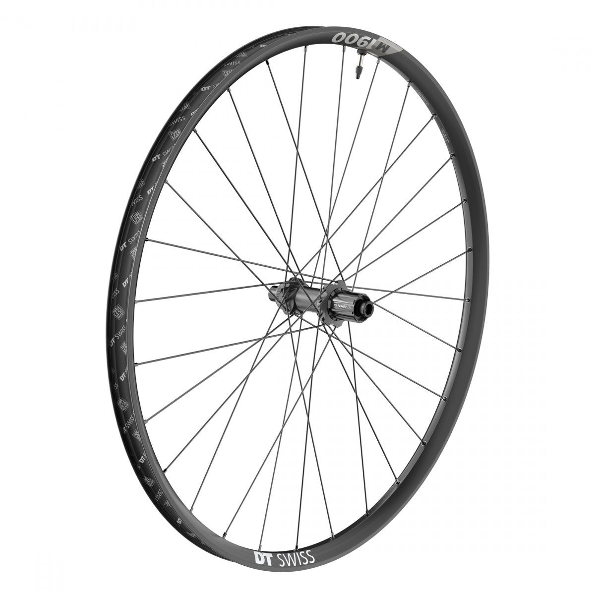 Wheel Rear Dt Swiss 29 622X30 M1900 Spline 148X12Mm Thru Axle Centerlock /6 Bolt 8-11S mtb Tubeless (L)