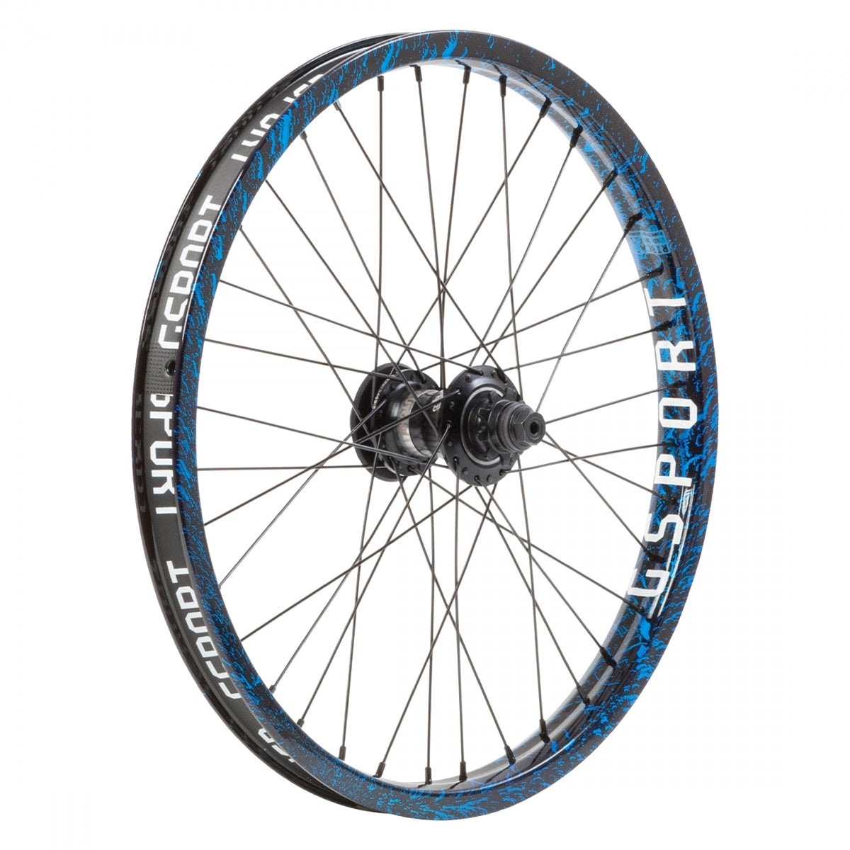 Wheel Rear Odyssey Ribcage Clutch V2 36 9T Rhd 14Mm Blue Blood