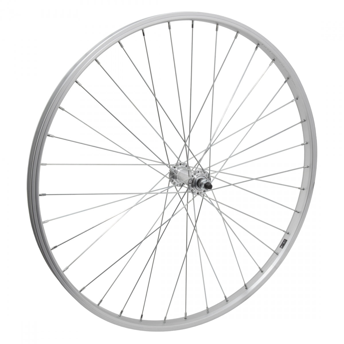 Wheel Front 26X1.5 559X21 Alloy Silver 36 Bolt On 3/8 100Mm 14Gucp