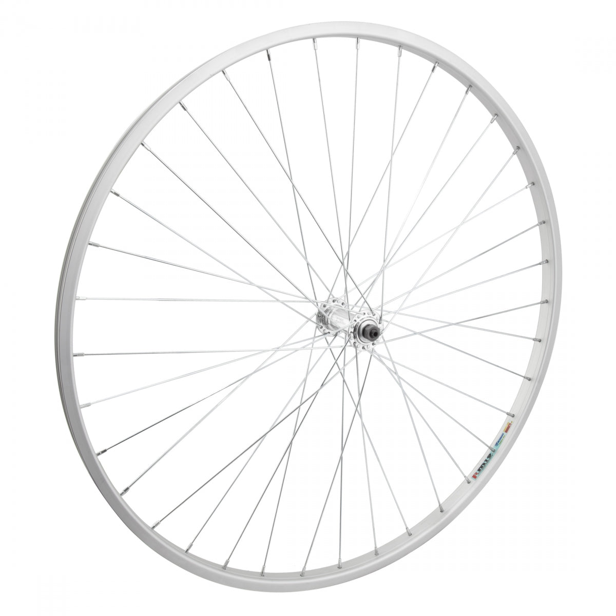 WheelMaster Alloy Road Front Wheel, 27 x 1-1/4, Silver, 36H