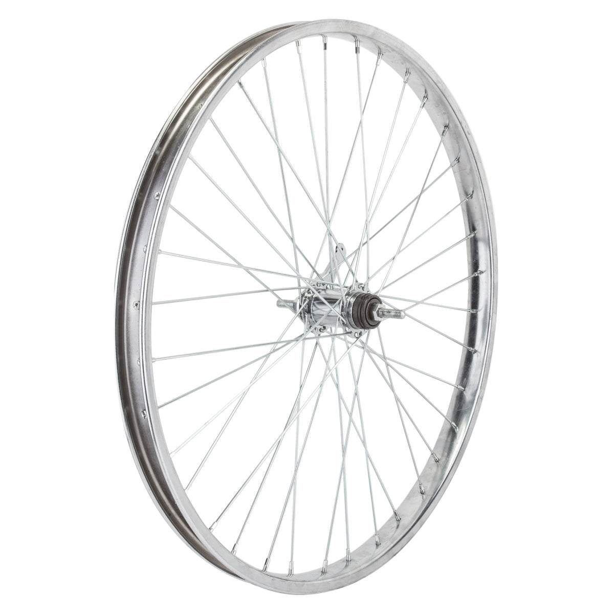 Wheel Rear 26X2.125 559X28 Steel Chrome Plated 36 Shimano Coaster Brake12Gucp W/Trim Kit