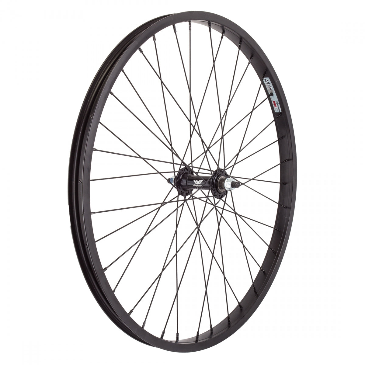 Weinmann AS7X Cruiser Comfort Front Bicycle Wheel 24" x 2.125" 36 Spoke Bolt On Black