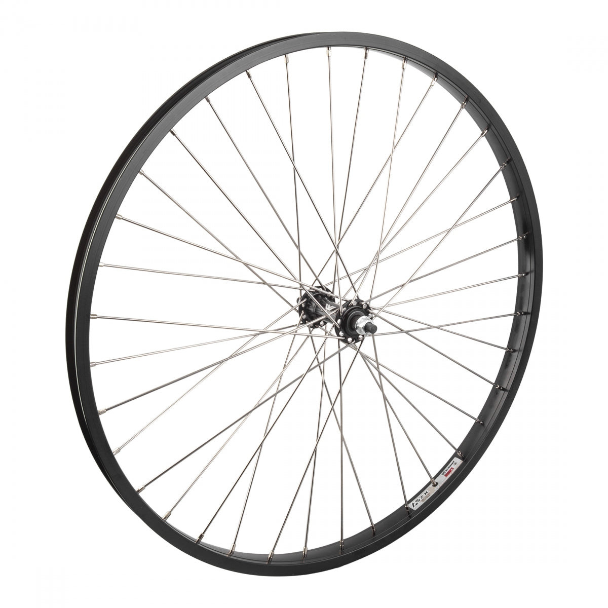 Wheel Front 26X1.75 559X25 Alloy Black 36 Bolt On 3/8 12Gss