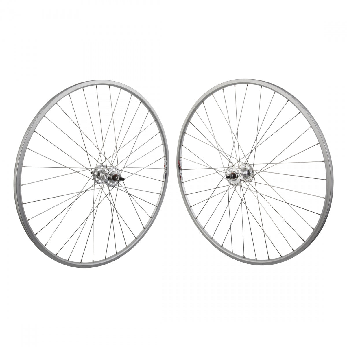 Wheel Master Weinmann Lp18 Wheel Set, 27" x 1.00, 36H, FX/FW, Silver