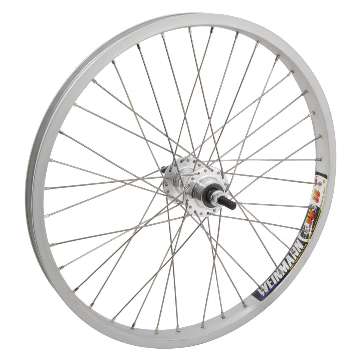 Wheel Master Weinmann Dm30 Rear Wheel, 20" x 1.75", 36H, 3/8", All-Silver
