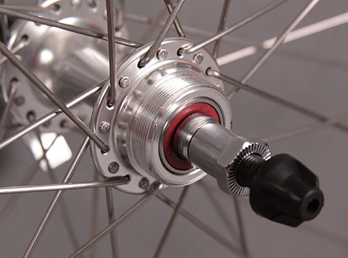Sun CR18 27" 5,6,7 Speed Freewheel hubs Road Bike Wheelset
