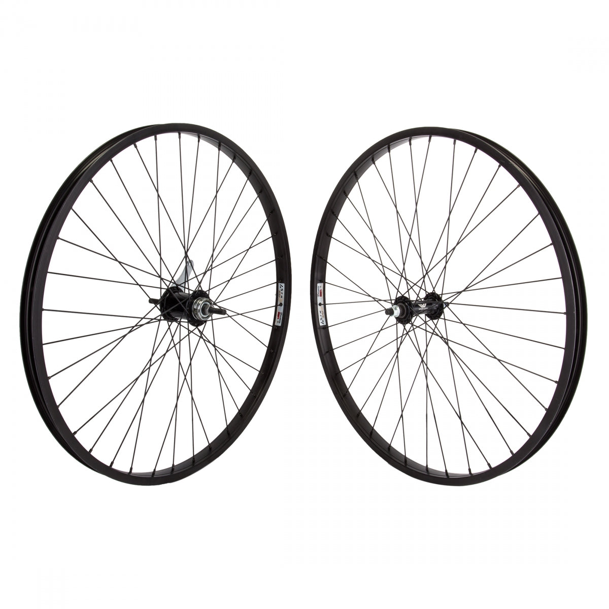 Wheelset 26 Inch 559X25 Weinmann As7X Black 36 Alloy Bo 3/8Bk Kt Coaster Brake 110Mm Dt Swiss 2.0 W/Trim Kit