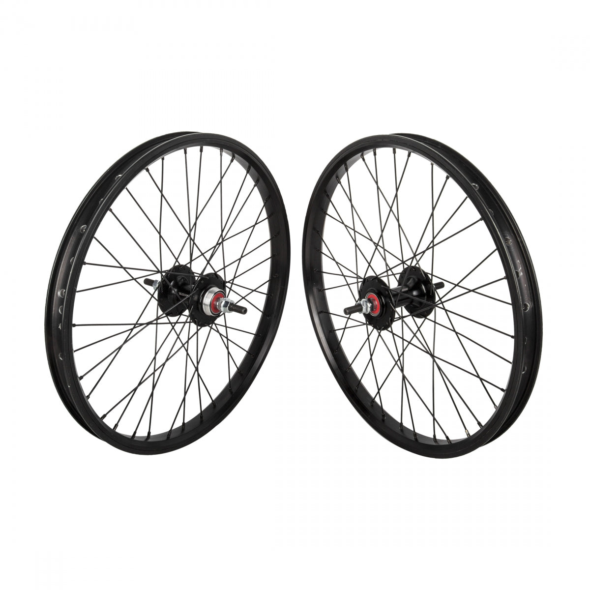 Wheelset 20X1.75 406X24 Black-Ops Dw1.1 36 Black -Ops Mx1100 Single Speed Freewheel Seal 3/8 110Mm Dti2.0Bk