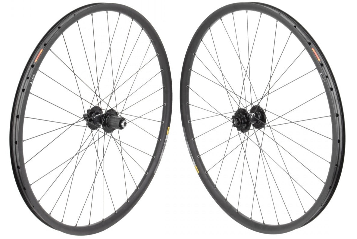 Mavic EN827 29er Mountain Bike Wheelset SRAM MTH716 Hubs 6 Bolt Disc Thru Axle 15x100 12x142