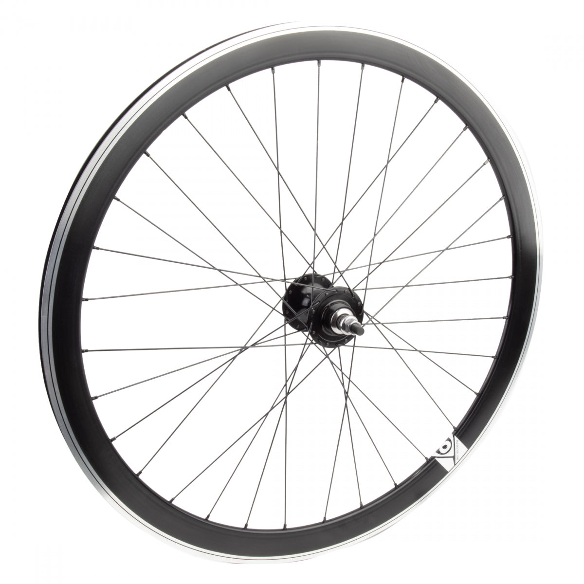 fixed gear wheelset 700c Origin8 Rear Wheel 700C 42mm Black MSW 32 Origin8 Fx/Fw Loose Black