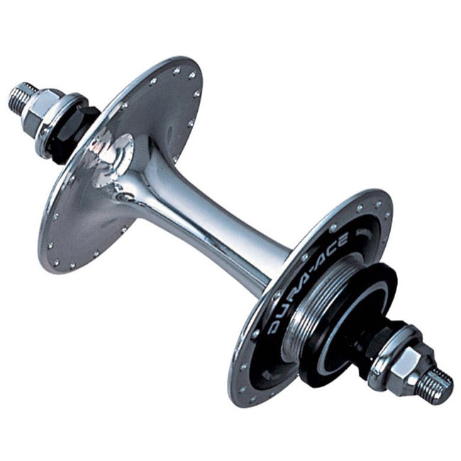 Shimano HB-7600 Dura Ace Rear Track Hub High Flange Polished Silver