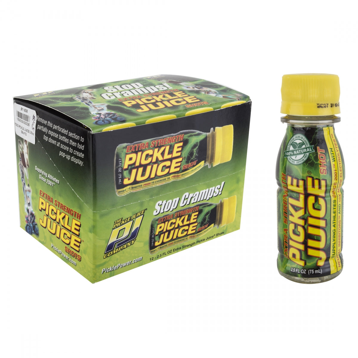 Food Pickle Juice 2.5Oz Extra Strengthbxof12