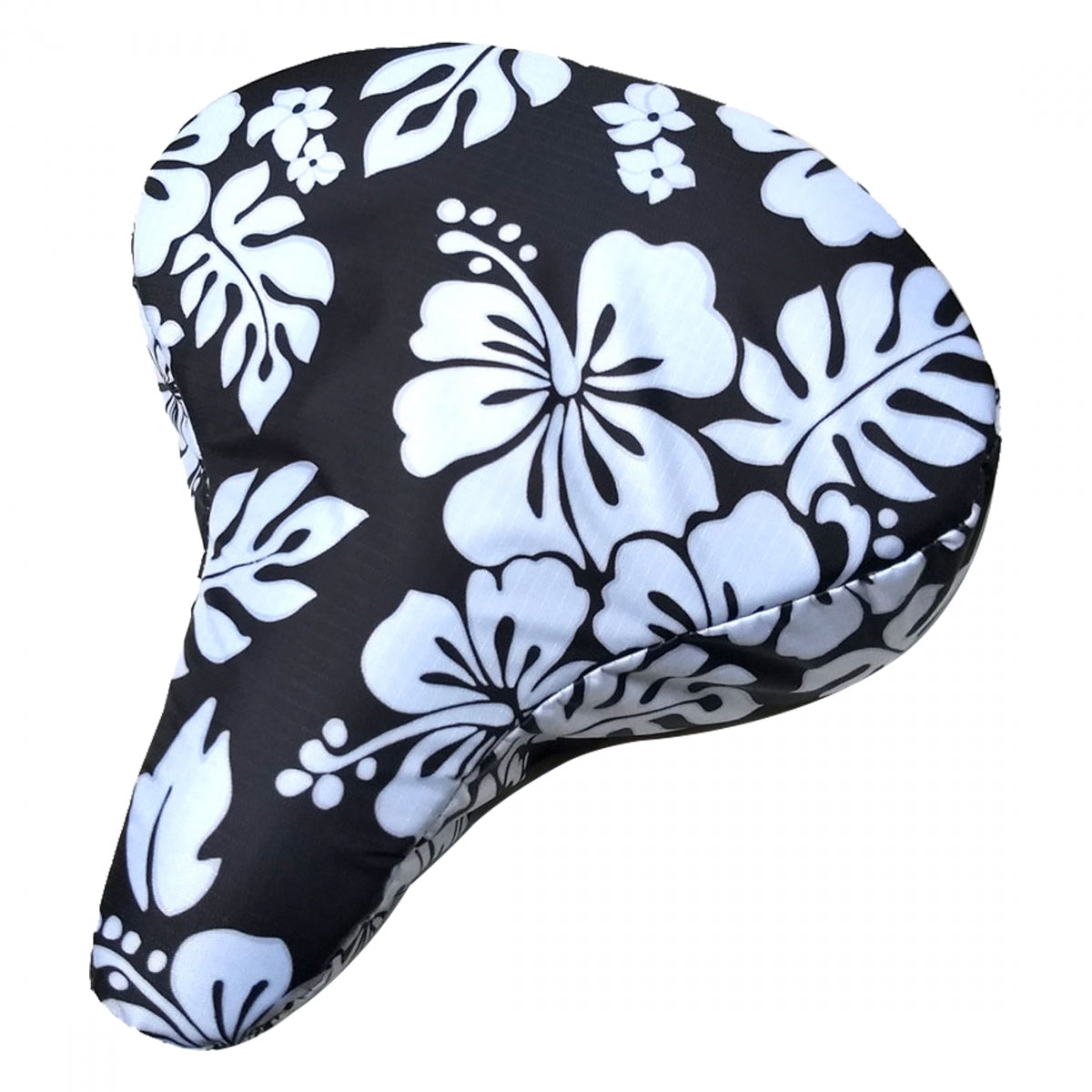Seat Cover C-Candy Hibiscus Black/Wh