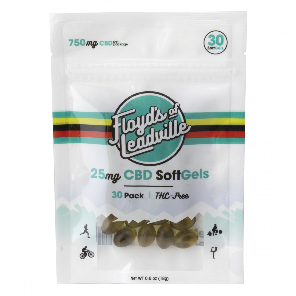Food Floyds Of Lv Gel Cap Cbd Iso (Thc Free) 25Mg 30Ct