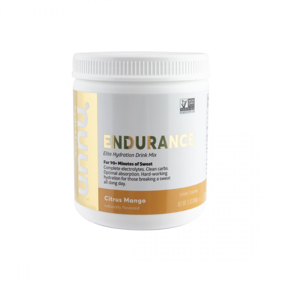 Food Nuun Electrolyte Endurance Citrus Mango 11Oz Canister