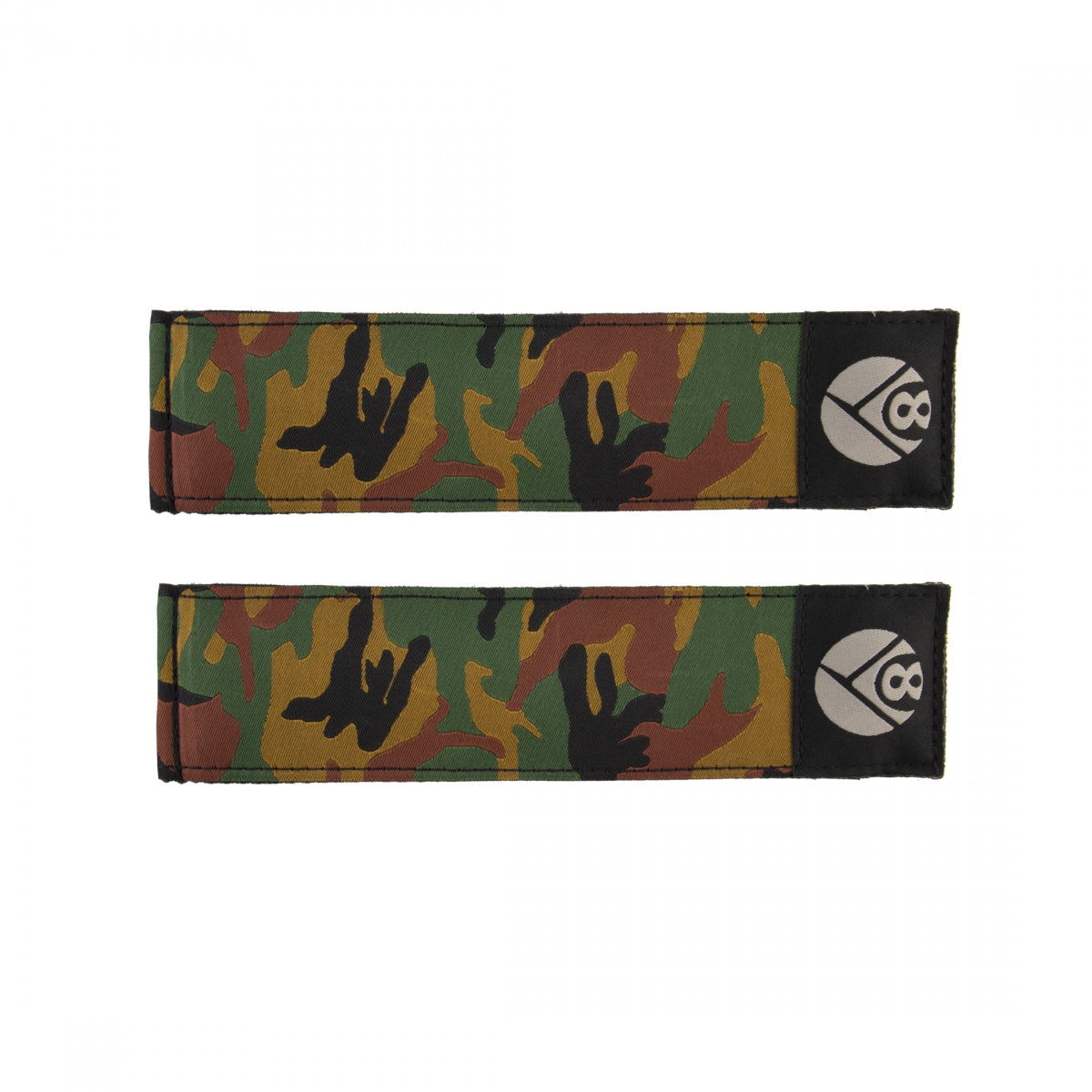 Toe Straps Origin8 Pro Grip Ii Dbl Camo Jungle