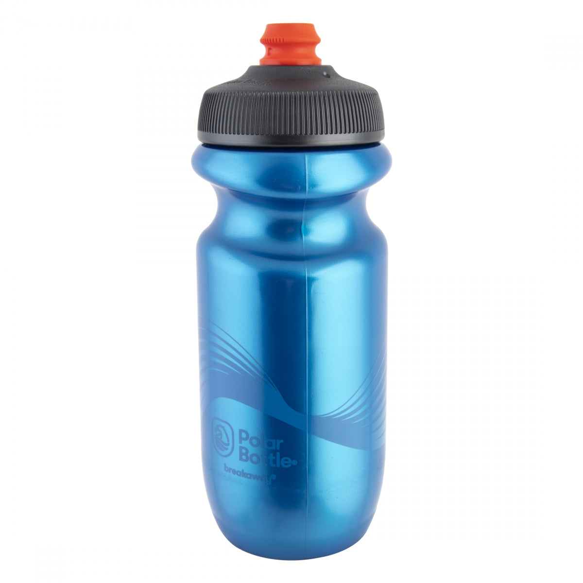 Polar Breakaway Wave Water Bottle 20oz Charcoal/Black