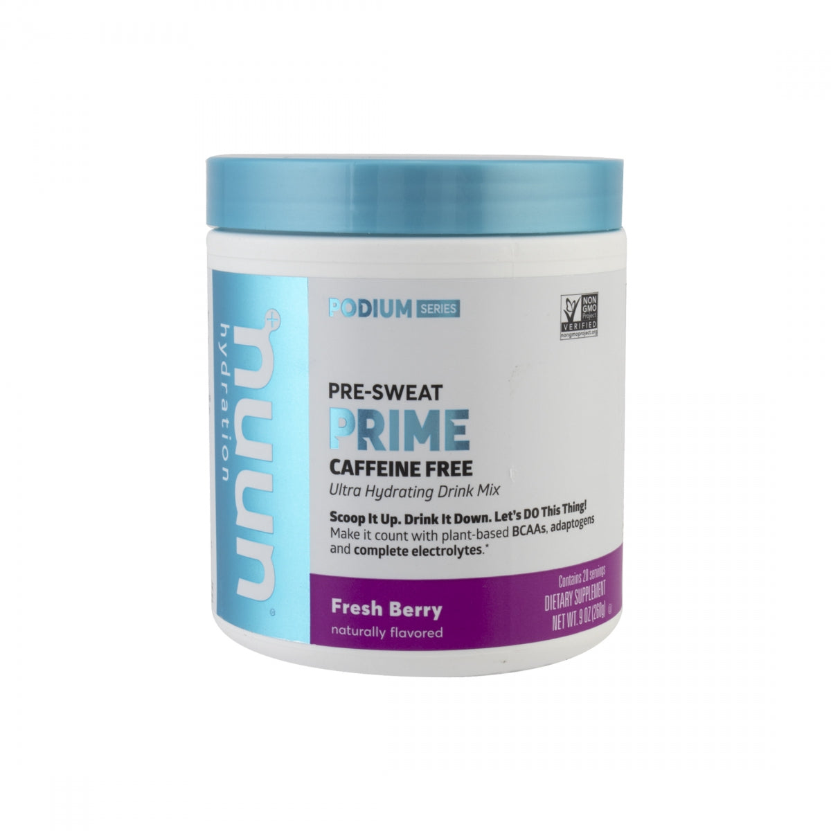 Food Nuun Electrolyte Prime Fresh Berry Caffeine Free 9Oz Canister