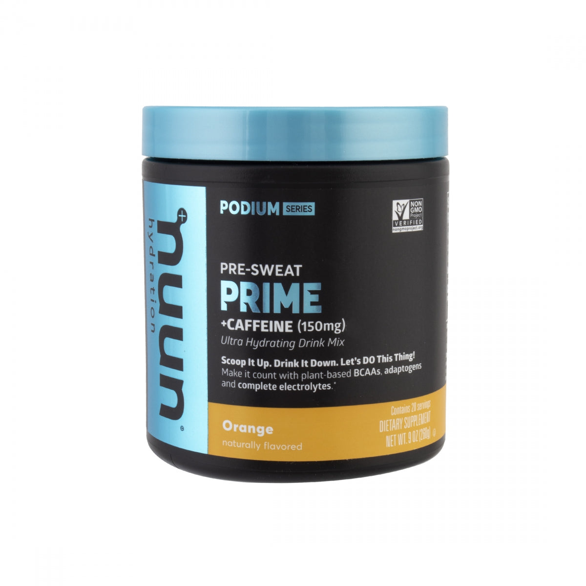 Food Nuun Electrolyte Prime Orange Caffinated 9Oz Canister