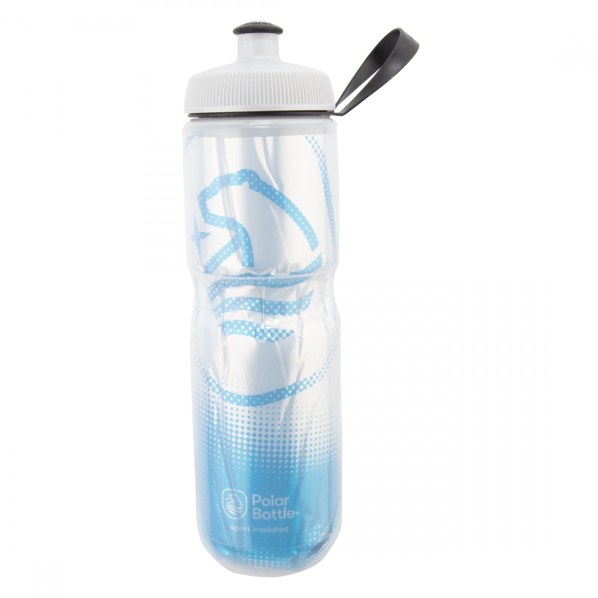 Bottle Polar Sport Insulated 24Oz Big Ber Wh/Cobalt-Bu