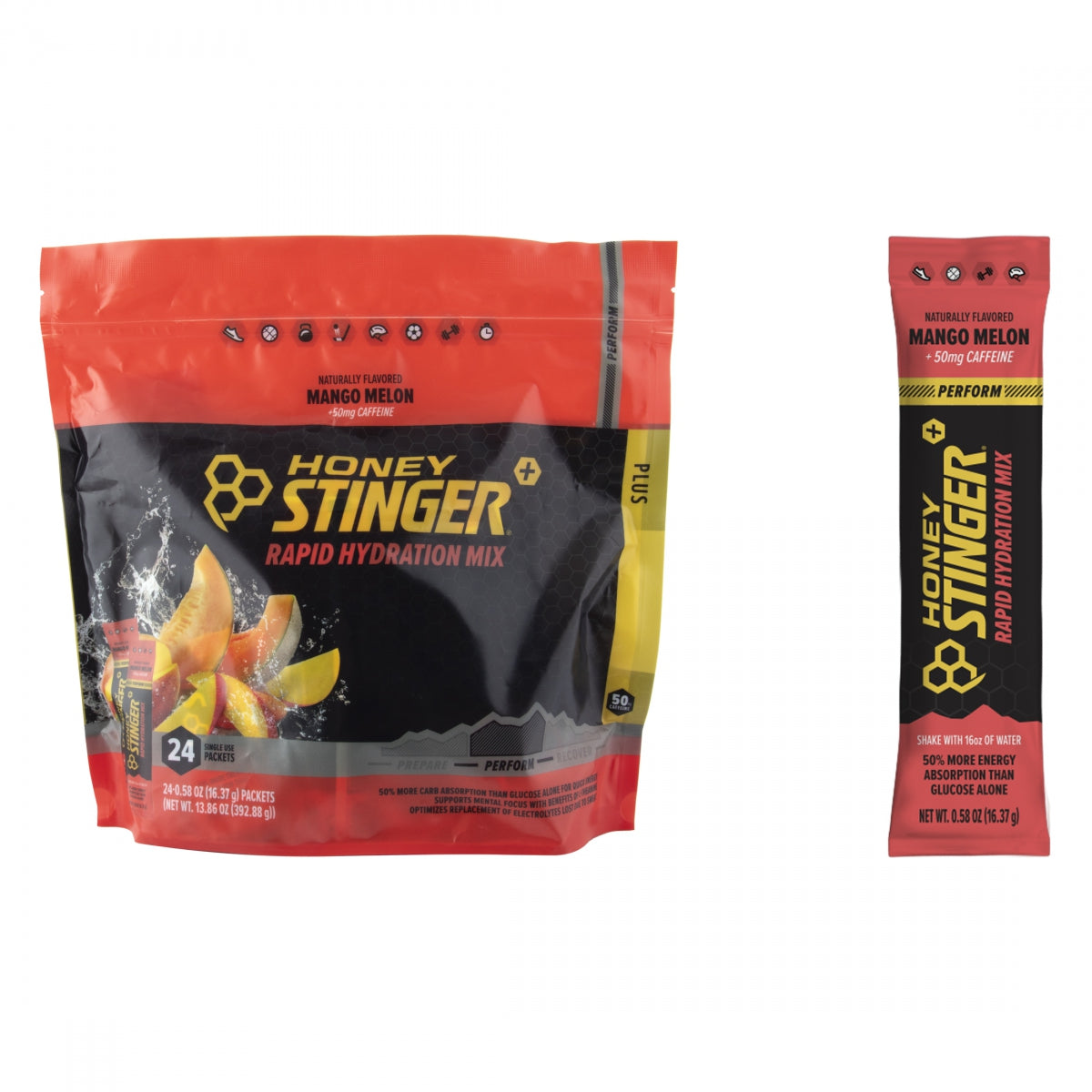 Food Hs Hydration Mix Perform Mango Melon W/Caffeine Bgof24